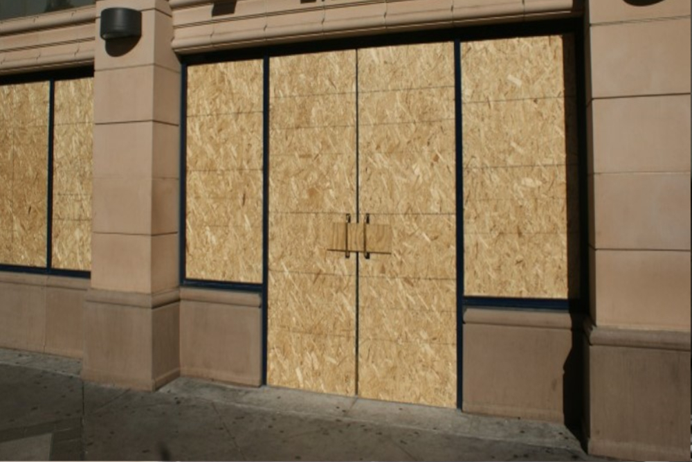 Boarding Up in Romford, Rush Green, RM7